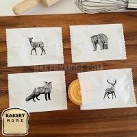 ราคา ถุงคุกกี้ ถุงใส่คุกกี้ ซองคุกกี้ ซองขนม ซองซีลกลาง คละลาย ขนาด 7 10 ซม 100 ใบ Bakerymore (7475873385)