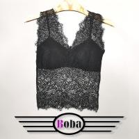 ราคา Boba 367 บราลูกไม้ เสื้อชั้นในลูกไม้ เสื้อกล้ามลูกไม้ สายเดี่ยว บราสายเดี่ยว (6620898351)
