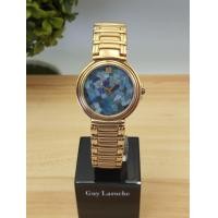ราคา Guy Laroche นาฬิกาผู้หญิง ทอง ลายหินอ่อน ระบบ Quartz เครื่องสวิส ประกัน (18481656857)