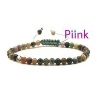 ราคา สร้อยข้อมือเชือกถัก หยก 5 สี 4 มิล หินนำโชค หินมงคล หินแท้ สร้อยข้อมือหิน สร้อยเชือกถัก สร้อยแฮนด์เมด Piinkstore (19526843821)