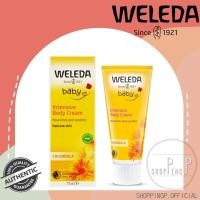ราคา แท้ 100 พร้อมส่ง Weleda Baby Calendula Moisturising Intensive Body Cream 75ml ครีมทาผิวสำหรับเด็ก (19111353926)