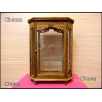 ราคา ตู้ไม้สักจิ๋วลายไทย ทรง 8 เหลี่ยม กระจก ตู้โชว์พระ ไอ้ไข่ สะสม ชั้นวางโมเดล ตุ๊กตา ของจิ๋ว อาหาร ขนมไทย ผลไม้จิ๋ว ตกแต่งบ้าน ร้านอาหาร ของขวัญ ของฝาก (3033558730)