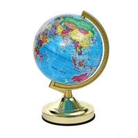 ราคา 20cm ลูกโลก แผนที่โลก ลูกโลกจำลอง มีฐานตั้ง หมุนได้ ลูกโลกฐานโลหะ ตัวหนังสือภาษาอังกฤษ คุณภาพพรีเมี่ยม (20025289727)