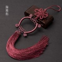 ราคา เชือกคล้องมือพู่จีนเชือกถักจีนเครื่องประดับปี่เซียะสำหรับตกแต่งรถยนต์เชือกแขวนคริสตัลอาเกตหยก DIY (16071705957)