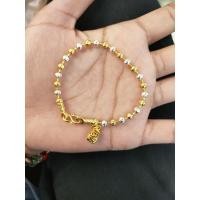 ราคา สร้อยข้อมือ 2 กษัตริย์ ห้อยจี้ถุงทอง จี้หัวใจ 3มิล 4มิล (20227718410)