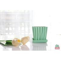 ราคา กระถาง เซรามิก ดินเผา ทรงเหลี่ยมทาสี 3 นิ้ว ไม่เคลือบ กระถาง เซรามิค กระถางแคคตัส กระถางกระบองเพชร สไตล์มินิมอล สไตล์โมเดิร์น (14364432909)