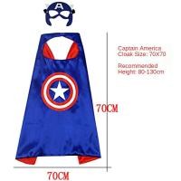 ราคา Superhero กัปตันอเมริกาเสื้อคลุมชุดเสื้อผ้าคอสเพลย์ชุดถุงมือยิงโล่ของเล่นสำหรับเด็กเด็กผู้ชายเด็กผู้หญิงฮาโลวีนเครื่องแต่งกาย Party Props (9282819473)
