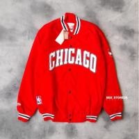 ราคา ส่งของ เสื้อแจ็กเก็ต ปักลาย NBA CHICAGO สีแดง ของแท้ (19693106145)