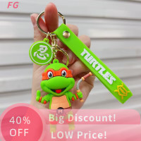 ราคา Lowest price FG พวงกุญแจรูปนินจาเต่านินจาวัยรุ่นกลายพันธุ์พวงกุญแจน่ารักจี้ตุ๊กตาสำหรับกระเป๋าเป้สะพายหลังอุปกรณ์เสริมของเล่นของขวัญ (20455566763)