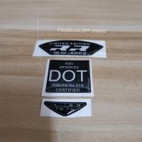 ราคา สติ๊กเกอร์ติดหมวกกันน็อค agv Pista GPRR Corsa Corsa GPR k1 k3 k3sv k5 k5s สติ๊กเกอร์ไซส์หมวกกันน็อค s m l xl xxl S M L XL XXL AGV PISTA GPR LOGO โลโก้ไซส์ made in italy DOT RR (15781954087)