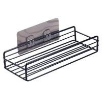 ราคา ชั้นวางของติดผนัง wall shelf ชั้นวางของในห้องน้ำ ชั้นวางของในครัว ชั้นเก็บของ ชั้นวางของ ตะแกรง ในห้องน้ำ ครัว ติดผนัง ชั้นวางของเอนกประสงค์ ไม่ต้องเจาะผนัง XPH115 (16386580524)