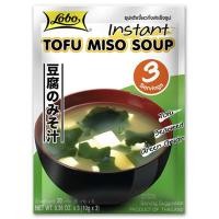 ราคา Lobo ชุดเต้าเจี้ยวกึ่งสำเร็จรูป ตราโลโบ Instant Tofu Miso Soup ขนาด 30 กรัม (14890153133)