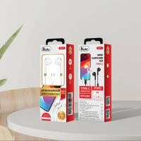 ราคา Hale หูฟังสายไทป์ซี small talk type C Earphone หูฟัง Samsung หูฟังสำหรับ iphone15 Model HS 16 HS 17 (21210581425)