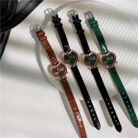 ราคา นาฬิกาคุณภาพสูงรูปหัวใจหรูหราสำหรับผู้หญิงนาฬิกาควอตซ์สไตล์หรูหราประดับเพชรหลากสี (20145525712)