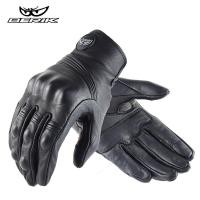 ราคา ถุงมือแข่งรถมอเตอร์ไซต์หนังแนววินเทจถุงมือนักปั่นจักรยานสำหรับผู้ชายผู้หญิงถุงมือนักขี่มอเตอร์ไซค์ถุงมือขี่จักรยานยนต์ (21170148922)