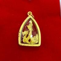 ราคา พร้อมส่ง จี้ชุบทอง เจ้าแม่กวนอิม ปางขี่มังกร เจ้าแม่ จี้พระ (18181616707)