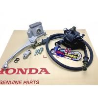 ราคา ชุดปั้มเบรค ปั้มดิสเบรค HONDA CZ i เวฟ110i ดรีม110i เวฟ125i ปลาวาฬ สีดำ BLACK กดสั่ง (13480954559)