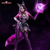 ราคา In Stock UWOWO League Of Legend Cosplay Ahri Costume LOL Coven Ahri Costume Halloween Christmas Costume Ahri Witch Women Dress (19811103280)