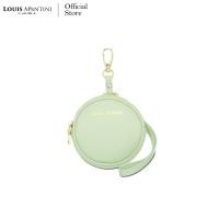 ราคา Louis Montini ma tote กระเป๋าใส่เหรียญ PU สำหรับคล้องกระเป๋าทรงกลม CVRS010 (21024615196)