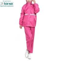 ราคา ผู้ชายผู้หญิงรถจักรยานยนต์เสื้อกันฝนสูทหนาสองชั้นสะท้อนแสงขี่ความปลอดภัยเสื้อกันฝนที่มี Hoods (16255459751)