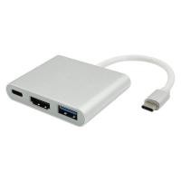 ราคา Monqiqi USB 3 1 Type C to HDTV 4K HDMI USB 3 0 Type C Converter Cable Adapter ตัวแปลง Ipad pro 3In1 (20043766283)