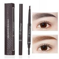 ราคา ดินสอเขียนคิ้วรุ่นใหม่ กันน้ำ Double eyebrow pencil (10652460759)