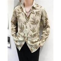 ราคา SUEESULE เสื้อเชิ้ตแขนยาวผู้ชายเสื้อเสื้อเชิ้ตผ้าไหมน้ำแข็งลายดอกไม้บางฉบับภาษาเกาหลีสไตล์ใหม่ (17787434142)