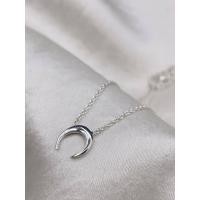 ราคา สร้อยคอ สร้อยคอจี้ พระจันทร์เสี้ยว มินิ เงินแท้ ทองแท้ ชุบทอง 18 กะรัต (10321731790)