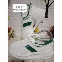 ราคา รองเท้าแฟชั่นมือสองสไตล์เกาหลี เสริมส้นsize 37 5 ถึง39 5 (19911042176)