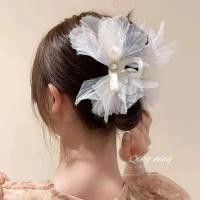 ราคา PTQ โบว์สไตล์แบบญี่ปุ่นและเกาหลีกิ๊ฟหนีบผมอารมณ์ความรู้สึกความรู้สึกพลอยเทียมลูกไม้ที่หนีบผมปากปลาฉลามขนาดใหญ่ผ้ากิ๊บติดผมเด็กขอบกลีบดอกไม้ใหม่ (19283114859)