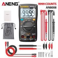 ราคา ANENG AN8008เครื่องวัดมัลติมิเตอร์ AC DC แอมป์มิเตอร์วัดแรงดันไฟฟ้า Medidor Electrico True RMS เครื่องทดสอบ NCV เครื่องมือมัลติเมโทร9999ตัว (19721248744)