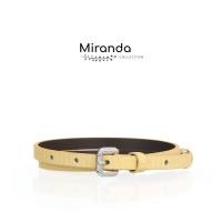 ราคา Louis Montini Miranda Womens belt เข็มขัดผู้หญิง หนังวัวแท้ เข็มขัดแฟชั่น เข็มขัดหนังแท้ เข็มขัดผู้หญิง MGW133 (18990775216)