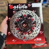 ราคา จานเบรคเวฟทุกรุ่น Solute ขนาด 220 มิล ใส่เวฟ 110i 125i ปลาวาฬ LED เเละ PCX 2014 2017 (21037552010)