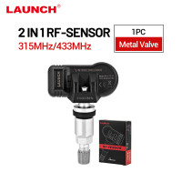 ราคา Launch เครื่องมือซ่อมแซมยางเซ็นเซอร์ TPMSสแกนเนอร์ X431 2 In 1 RF SENSOR 315MHz และ433MHz (11045170894)