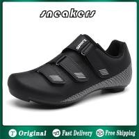 ราคา รองเท้าปั่นจักรยานจักรยานสำหรับผู้ชายและผู้หญิงรองเท้าผ้าใบปั่นจักรยานแบบหัวเข็มขัดหมุนได้ระบายอากาศได้รองเท้าปั่นจักรยานล็อคลำลอง (17889146584)