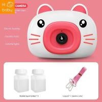 ราคา Piggy bubble machine childrens luminous toy electric cartoon camera automatic blowing bubble stall toy (19166920639)