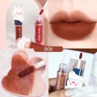 ราคา ลิปสติกกระต่ายสุดน่ารัก ลิปกลอส ลิปสีเคลือบกำมะหยี่ สีสวยสดใส แพ็คเกจน่ารัก Hengfang (18817704125)