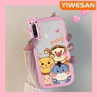 ราคา YIWESAN เคสสำหรับ OPPO A31 2020 A8การ์ตูนน่ารักวินนี่ช้อนส้อมมีดหมีพูห์นิ่มเคสมือถือโปร่งใสกันกระแทกซิลิโคนเคสใสเคสป้องกันเลนส์กล้องถ่ายรูปลายสัตว์ประหลาดน้อยสุดสร้างสรรค์ (21022256812)