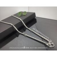 ราคา S 745 สร้อยคอสแตนเลสแท้ สร้อยห้อยพระ สร้อยเลผู้ชาย สร้อยผู้หญิงขนาดกว้าง3 5mmยาว26นิ้วแขวนพระ3ห่วง 3องค์5องค์ (15602851889)