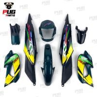 ราคา PUGParts ชุดสีSonic เก่า 2000 ชุด8ชิ้น สีเขียวหัวเป็ดมุกท้ายดำ ชุดสีโซนิค ปี2000 ชุดสีโซนิคตัวเก่า (7374147635)