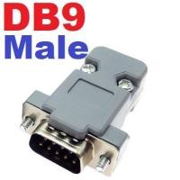 ราคา DB9 Connector ตัวผู้ male double row 9 pin soldering type RS232 serial port DB9 Serial Port Micro D Connector (17433206140)