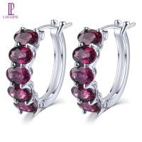 ราคา Lohaspie เครื่องประดับแท้6กะรัตต่างหู925เงินแท้ต่างหูโกเมนแบบหนีบต่างหูแบบหนีบต่างหูแบบหนีบต่างหูพลอยกุหลาบสำหรับผู้หญิงต่างหูเงินสเตอร์ลิง925เครื่องประดับโกเมนสำหรับผู้หญิง (21048722431)