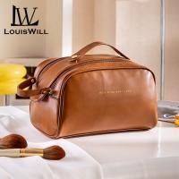 ราคา หลุยส์ Tas Kosmetik กระเป๋า PU กระเป๋าความจุมากพกพากระเป๋าเครื่องสำอางถุงซักผ้ากระเป๋าเก็บของแบบแยกช่องกระเป๋ากระเป๋าเก็บของสำหรับผลิตภัณฑ์ดูแลผิวเครื่องสำอาง (20979013314)