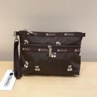 ราคา LeSportsac กระเป๋าคลัทช์7105กระเป๋ามือถือลายการ์ตูนกระเป๋าเครื่องสำอางสองชั้นกระเป๋าเก็บของกันน้ำมีซิปสองเส้นพร้อมเชือกคล้องมือ (20773756610)