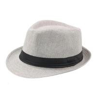 ราคา Sun Fedora Hat Cap Panama Trilby Gangster Beach Women Men (20423447538)