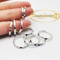 ราคา Inspire Jewelry แหวนเงินแท้ 92 5 สอดหางช้าง สอดขนหางช้าง สวยหรู เครื่องประดับมงคล มีไซด์ให้เลือก (7468424347)