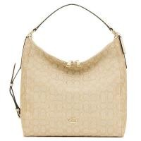 ราคา กระเป๋าสะพาย Coach แท้ ผ้าลาย Signature สายหนัง ใบใหญ่ มีสายยาว COACH 58327 CELESTE CONVERTIBLE HOBO IN OUTLINE SIGNATURE (1365194142)