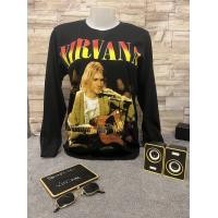 ราคา เสื้อวงงานสกรีนใหม่ เสื้อวงแขนยาวสกรีนลายสไตล์วินเทจ สินค้าพร้อมจัดส่ง (15275460408)