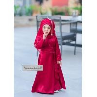 ราคา ชุดเดรสเด็กมุสลิม รุ่นจัสมินเด็กน้อย เนื้อผ้าซาร่า เด็กหญิง ชุดเด็กอิสลาม ชุดเด็กมุสลิม ชุดรายอเด็กมีไซซ์ M 3XL (20836313728)