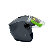 ราคา หมวกกันน็อค แว่น2ชั้น หมวกกันน็อคครึ่งใบ เปิดหน้าแว่น2ชั้น รุ่นJDR (12130416652)